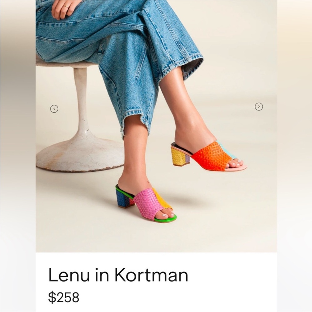 Charlotte stone Multicolor Woven Mules